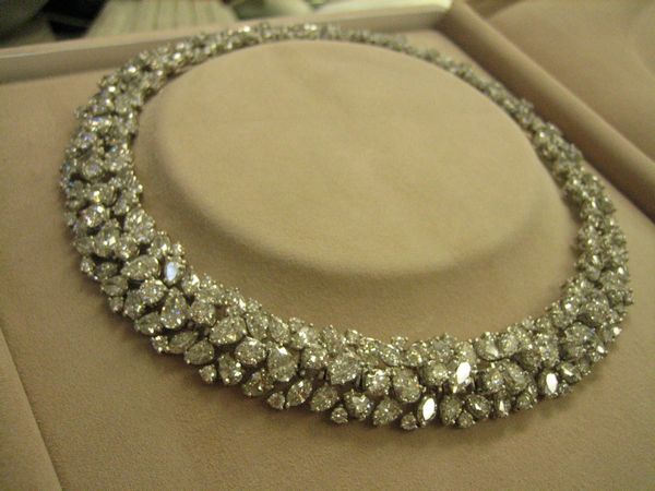 Platinum and Diamond Necklace