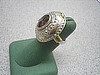 18K Ancient Egyptian Lion and Fish Ring